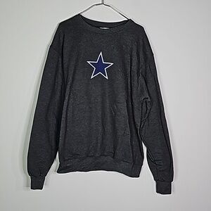 Champion medium gray long sleeve sweater